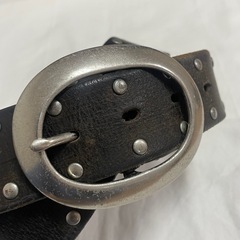 本革ベルト　メンズ　スタッズの画像