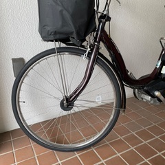 ヤマハ電動アシスト自転車26インチナチュラの画像