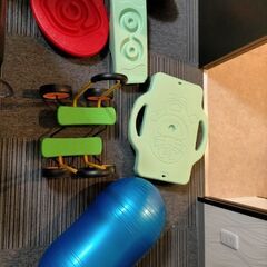 運動遊具　バランスボール　バランスボード　ジャンプ　体幹　子どものおもちゃの画像