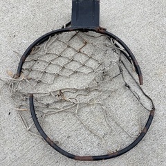 ★上下昇降式バスケットゴール★クリアボード★難ありの画像