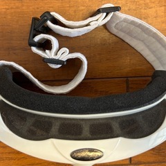 ホワイトミラーゴーグル 収納袋付きの画像