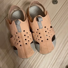 NIKE サンダル　16センチ　ピンクの画像
