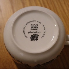 Arabia　ピーロパイッカ　スープマグの画像