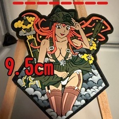 ☆新品☆ 女性兵士 ラバー ベルクロ パッチの画像