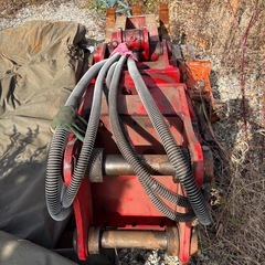 全旋回フォークハサミ　ユンボの画像