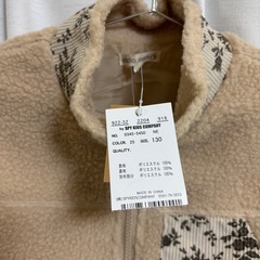 新品未使用　女の子　子供服　size:130size:130の画像