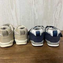 キャロットスニーカー　14.5センチ　二足セットの画像