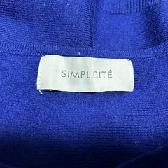 【古着】【SIMPLICITE】　レディースセーターの画像