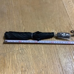 ヴァレンチノ　傘　折りたたみ　ブラック　ボタンで開くの画像