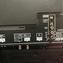 テレビ40型　VIERA パナソニックの画像