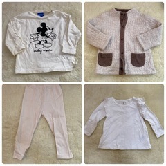 【80サイズ】女の子向け洋服8着の画像