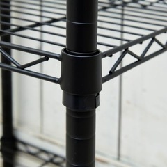 【未使用】山善3段スチールラック（木製ボードなし）の画像