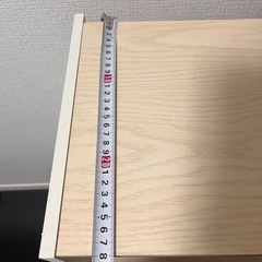 3段 シェルフ ホワイト　ナチュラル　ラック　カラーボックス　棚の画像