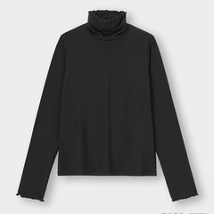 ソフトリブタートルネックの画像