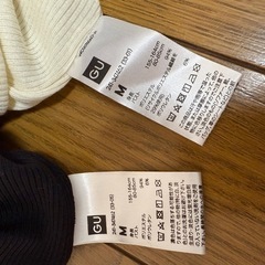 ソフトリブタートルネックの画像