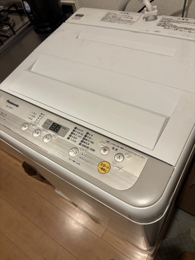 パナソニック 洗濯機 5キロ