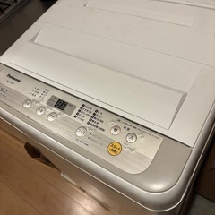 パナソニック 洗濯機 5キロ
の画像