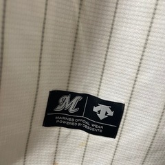 【お取引2026/01/11まで】 DESCENTE 千葉ロッテマリーンズMarines ユニフォーム フリーサイズの画像