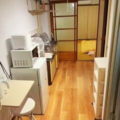 【初期費用０円】御陵駅徒歩４分!家電家具付き!WIFI無料…