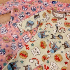 アンパンマンフリースパジャマ2セットの画像