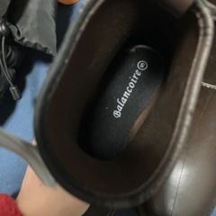 ダークブラウン　ブーツの画像