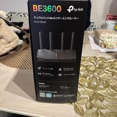TPLINK   WiFi7対応 ゲーミングルーターほぼ新品に近いの画像