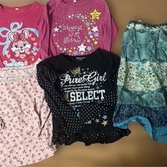 女の子　130cm  春夏 まとめ売りの画像