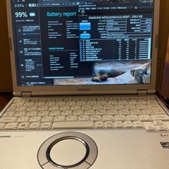 Panasonic Let’s note CF-SZ5PDYVS 約0.9kg 軽量 Core i5 / 8GB / SSD256GB / Win11 Proの画像