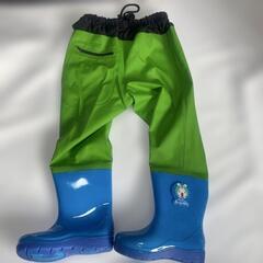 【新品】ウェーダー 防水ズボン キッズ 防水長靴 釣り 水遊び 19cmの画像