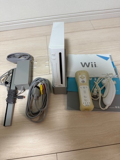 ニンテンドーwii一式箱無し (kk) 浦添前田のテレビゲーム《Wii》の中古