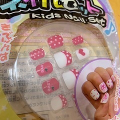 キッズ　ネイルチップ3個セットの画像
