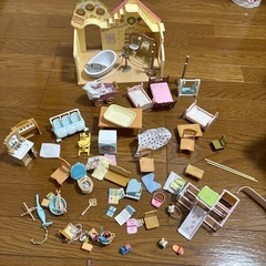 シルバニア　森のなかよしようちえん　小物セットの画像