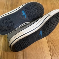 コンバース REACT ハイカット 28cm 伸縮する靴紐に交換済で履脱ラクチン！　の画像