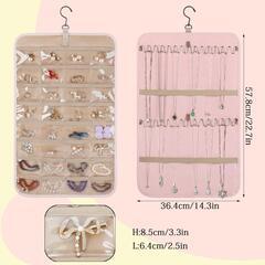 【新品】吊り下げ ジュエリーオーガナイザー アクセサリー収納 ネックレスホルダーの画像
