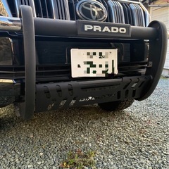 トヨタ PRADO フロントバンパーガード　
の画像