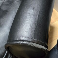 セルタン 肘付 回転 座椅子 座面ポケットコイル仕様 ルピナ 42段リクライニング ブラック 1人掛け の画像