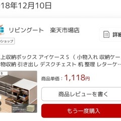 アイケースSブラウン×1個の画像