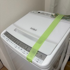 【来訪引き取り】HITACHI 全自動電気洗濯機 18kg日立 BEATWASHの画像