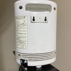 ナショナルの電気ファンヒーターの画像