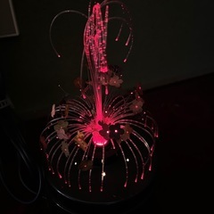 レトロな光ファイバーランプの画像