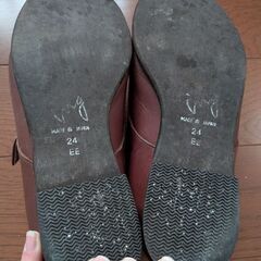 ストラップ付きローファー　ing　24cmの画像