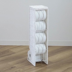 トイレットペーパーストッカー トイレ収納 スリム の画像