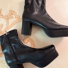 ショートブーツL ゾゾタウン購入品の画像
