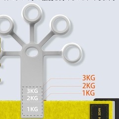 【新品】フィンガーパワー 5本指 筋力トレーニング 握力トレーナー シリコンの画像