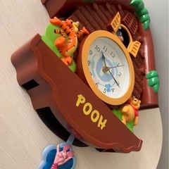 ディズニー くまのプーさん 鳩時計 壁掛け時計 ティガー イーヨーの画像