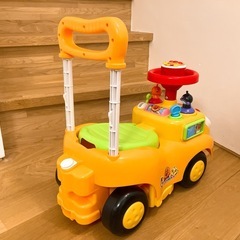 アンパンマン よくばりビジーカー 押し棒+ガード付きの画像