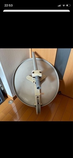 Fujitsu BS衛星放送アンテナと三脚セット