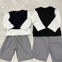 男子フォーマル95、100サイズまとめ売りの画像