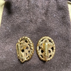 クリスチャンディオール　イヤリング　ゴールド　ヴィンテージの画像