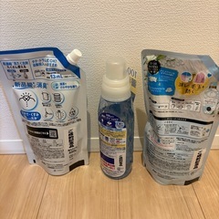 洗剤・柔軟剤・消臭剤　未使用品の画像